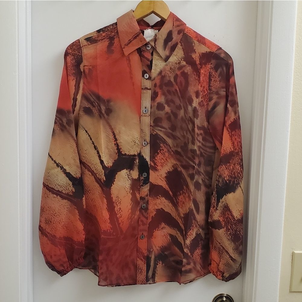 🤩New with tags Vintage Da-Nang silky Tunic sizes xs & M
